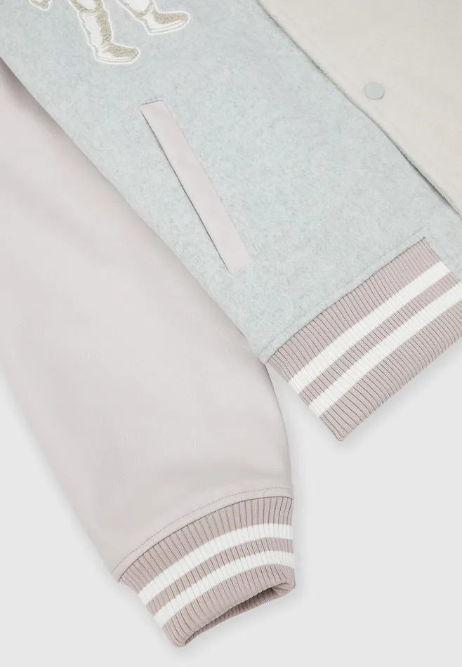 Men Manire De Voir Astro Varsity Jacket Multi