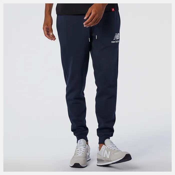 Men NB Essentials Stacked Logo Sweatpant ECLIPSE Matching Sets New Balance