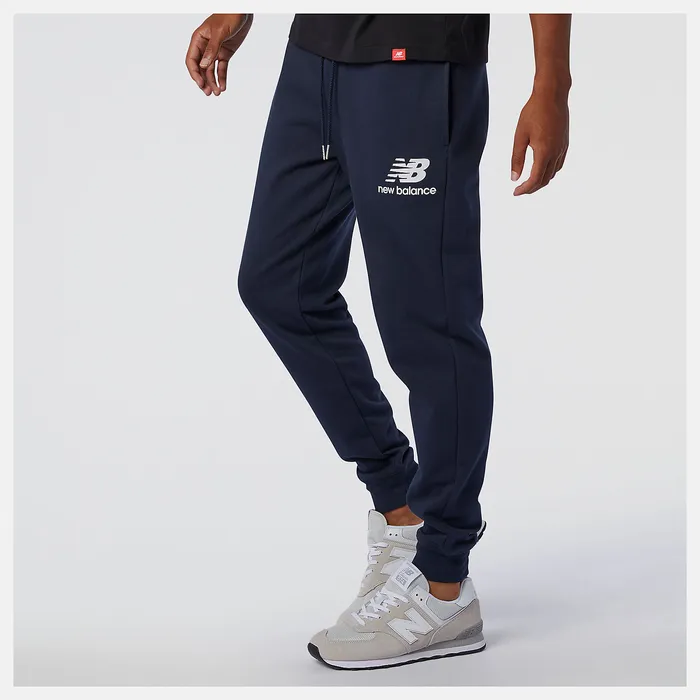 Men NB Essentials Stacked Logo Sweatpant ECLIPSE Matching Sets New Balance