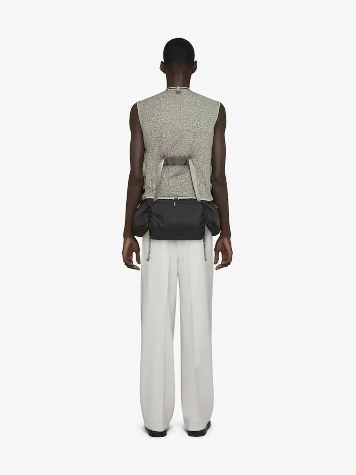 Men Outerwear and Blousons Givenchy Vest With Crackled Effect Medium Grey