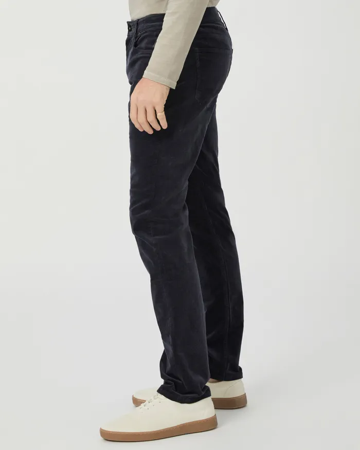 Men Pants and Joggers PAIGE Lennox Slim Pant 8211 Deep Anchor Corduroy