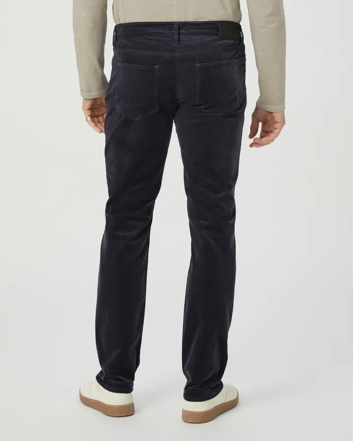 Men Pants and Joggers PAIGE Lennox Slim Pant 8211 Deep Anchor Corduroy
