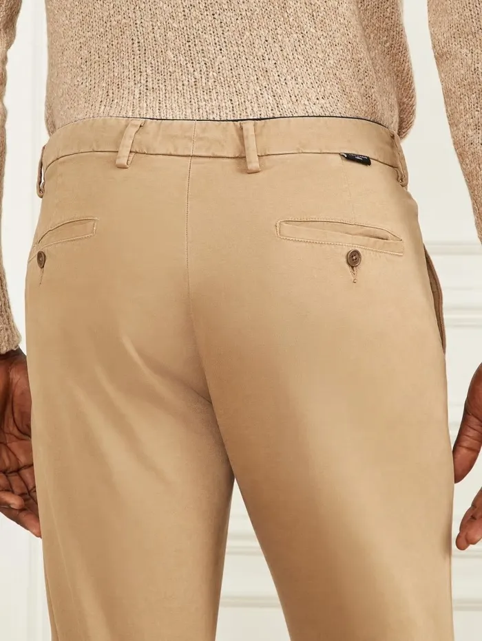 Men Pants and Shorts GUESS Armando Piping Chino Pant Herb Tan Men Pants and Shorts GUESS Armando Piping Chino Pant Herb Tan