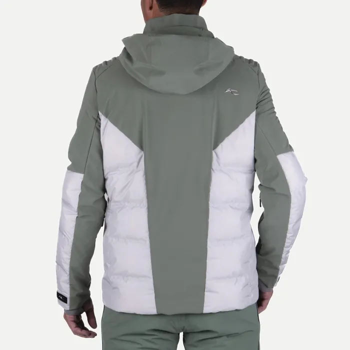Men Pivot Jacket Green Smokealloy KJUS Jackets and Vests