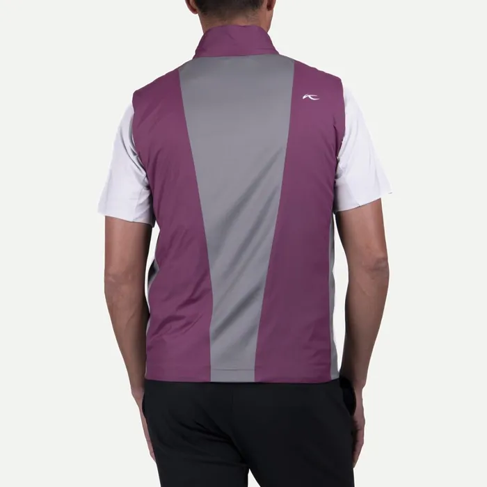 Men Radiation Vest II 8211 Insulated Golf Vest Nightshadepewter KJUS Jackets and Vests