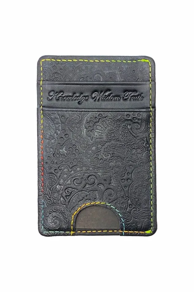 Men Robert Graham Accessories Pacey Card Case Black