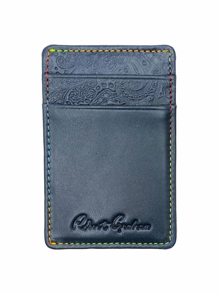 Men Robert Graham Accessories Pacey Card Case Black