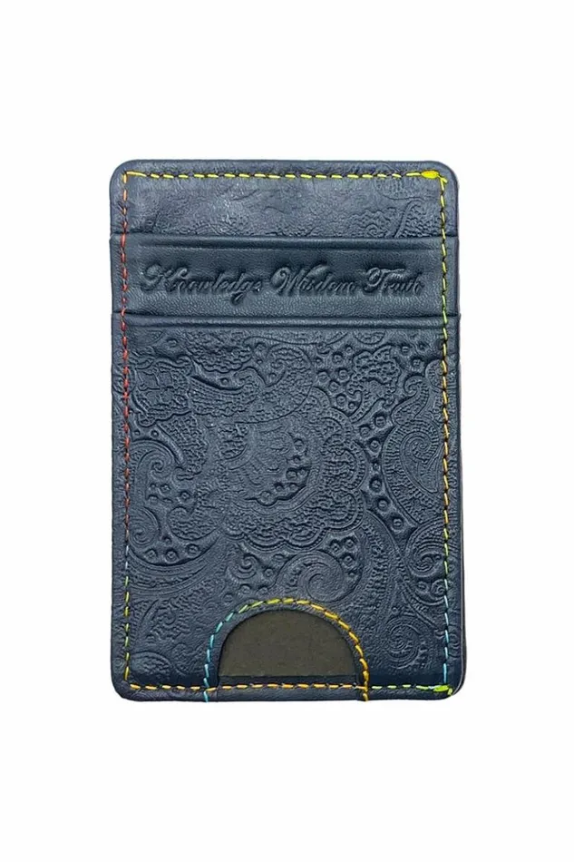 Men Robert Graham Accessories Pacey Card Case Black