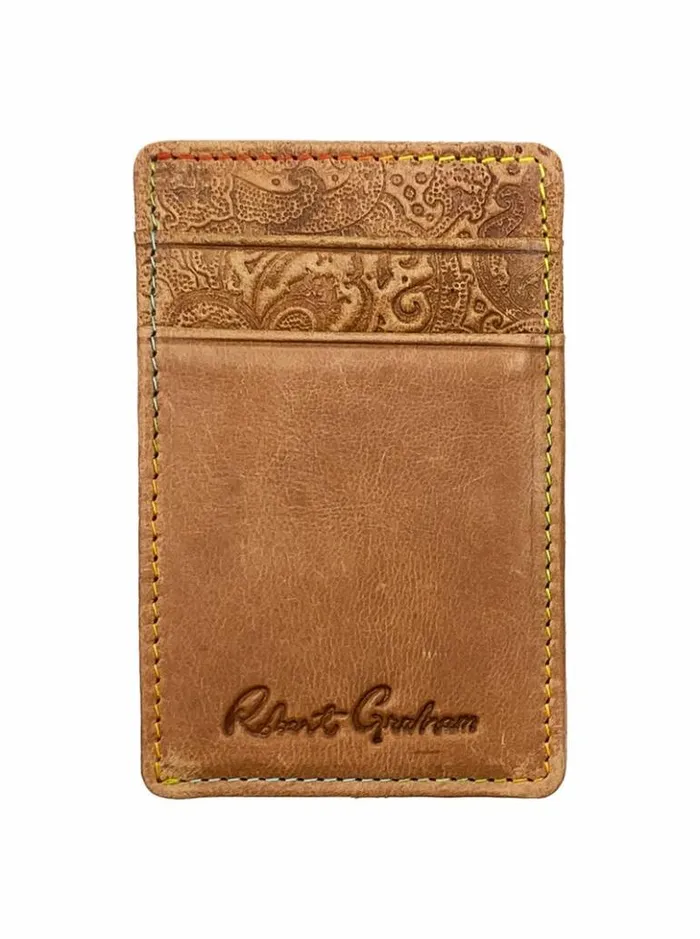 Men Robert Graham Accessories Pacey Card Case Black