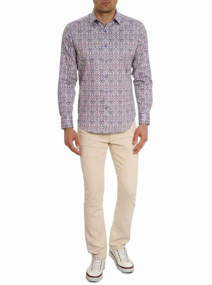 Men Robert Graham Button Down Shirts Caracas Long Sleeve Button Down Shirt Multi