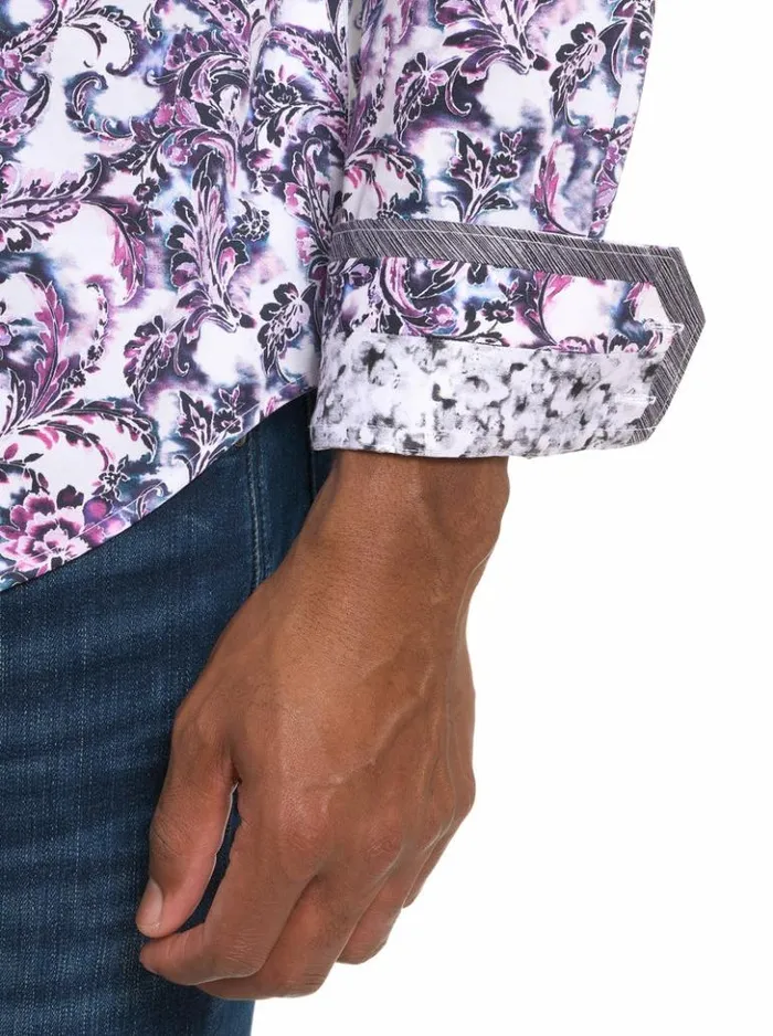 Men Robert Graham Button Down Shirts Ciccio Long Sleeve Button Down Shirt Classic