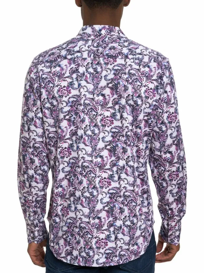 Men Robert Graham Button Down Shirts Ciccio Long Sleeve Button Down Shirt Classic