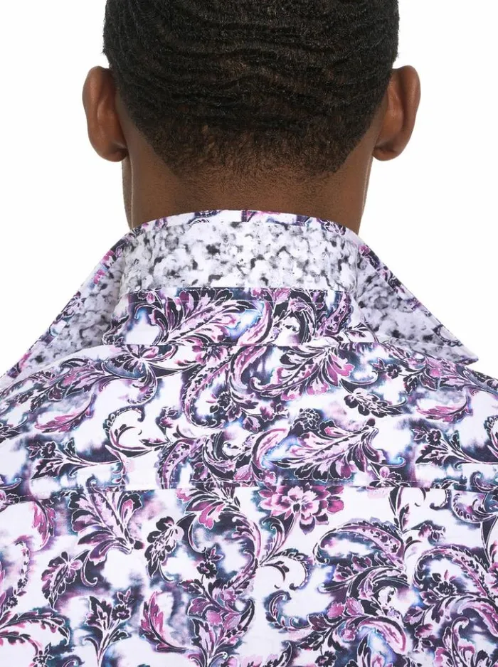 Men Robert Graham Button Down Shirts Ciccio Long Sleeve Button Down Shirt Classic