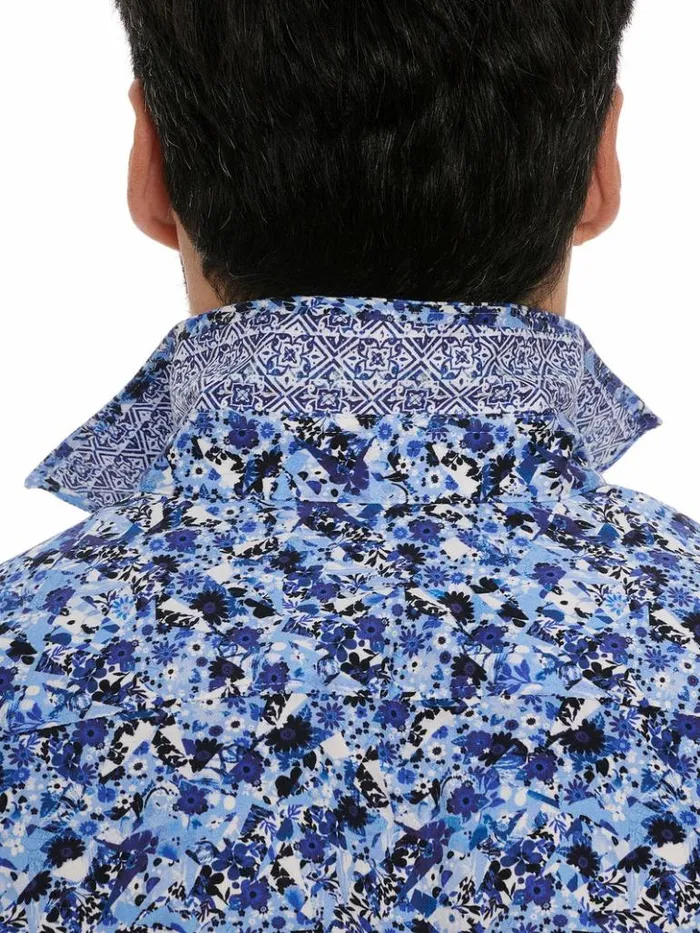 Men Robert Graham Button Down Shirts Morea Long Sleeve Button Down Shirt Multi