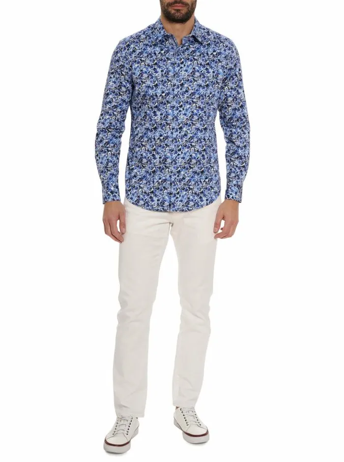 Men Robert Graham Button Down Shirts Morea Long Sleeve Button Down Shirt Multi