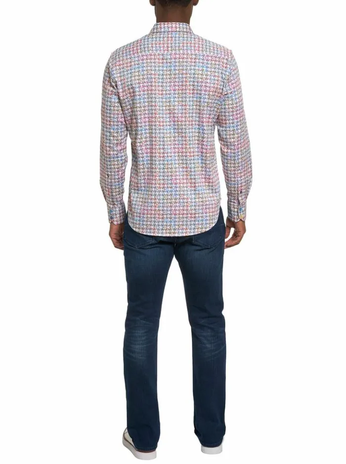 Men Robert Graham Button Down Shirts Seven Hills Long Sleeve Button Down Shirt Multi