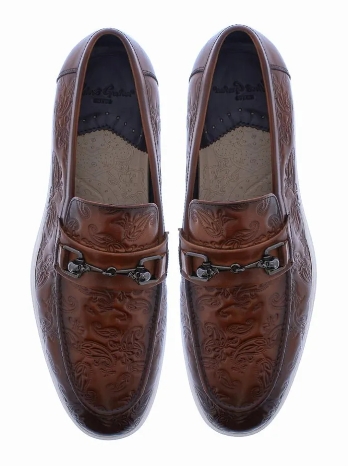 Men Robert Graham Shoes Iznick Loafer Cognac