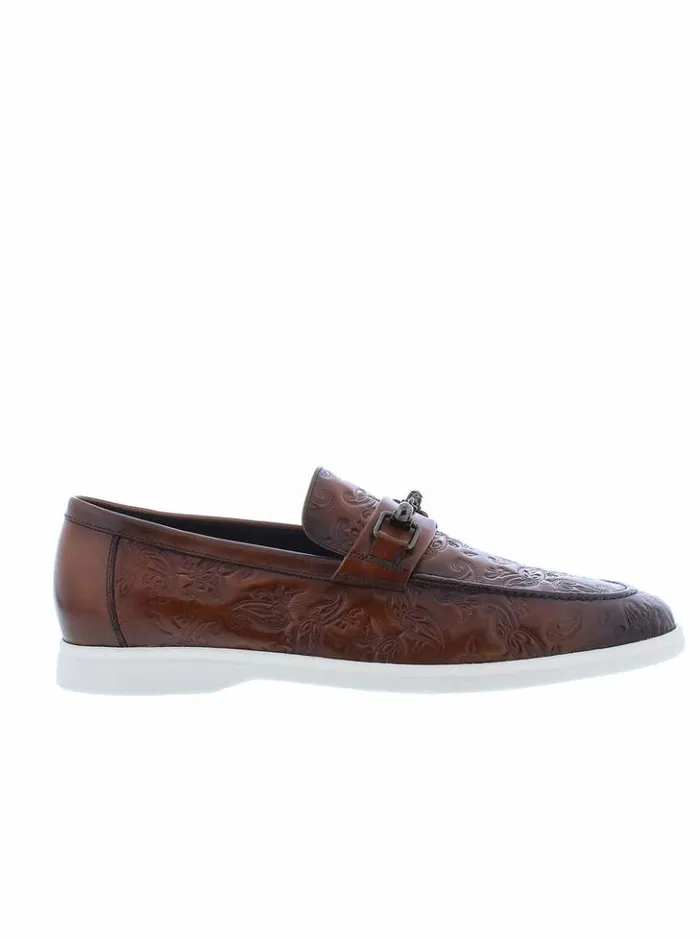 Men Robert Graham Shoes Iznick Loafer Cognac