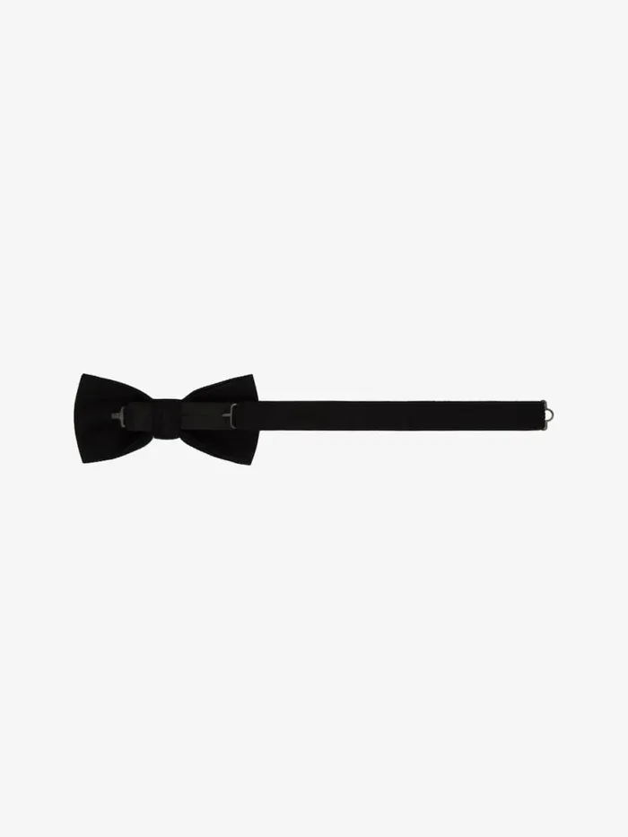 Men Scarves and Ties Givenchy Bow Tie In Silk Black