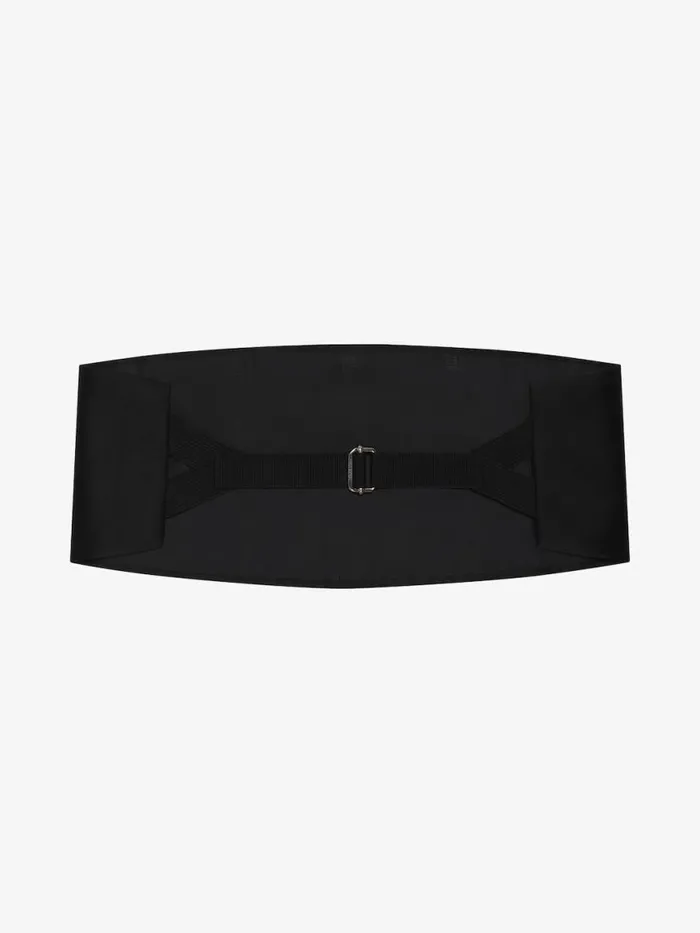 Men Scarves and Ties Givenchy Tuxedo Belt In Silk Black Men Scarves and Ties Givenchy Tuxedo Belt In Silk Black