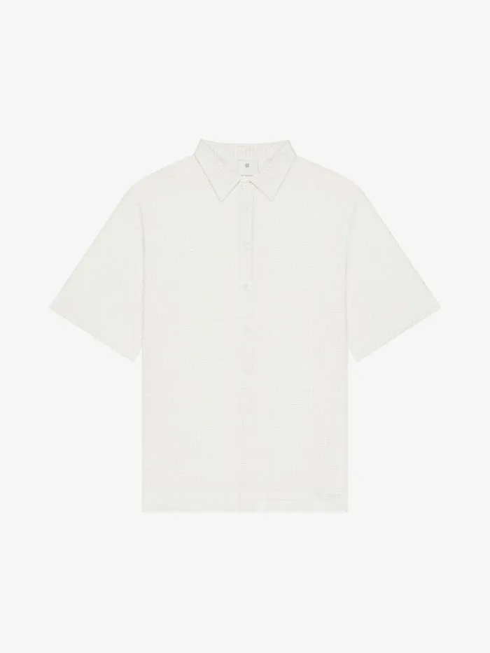 Men Shirts Givenchy Shirt In 4G Lace Natural
