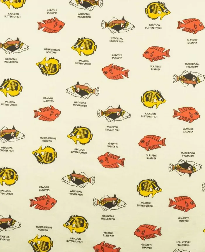 Men Shirts Toad and Co Fletch Short Sleeve Shirt Aphid Fish Id Print