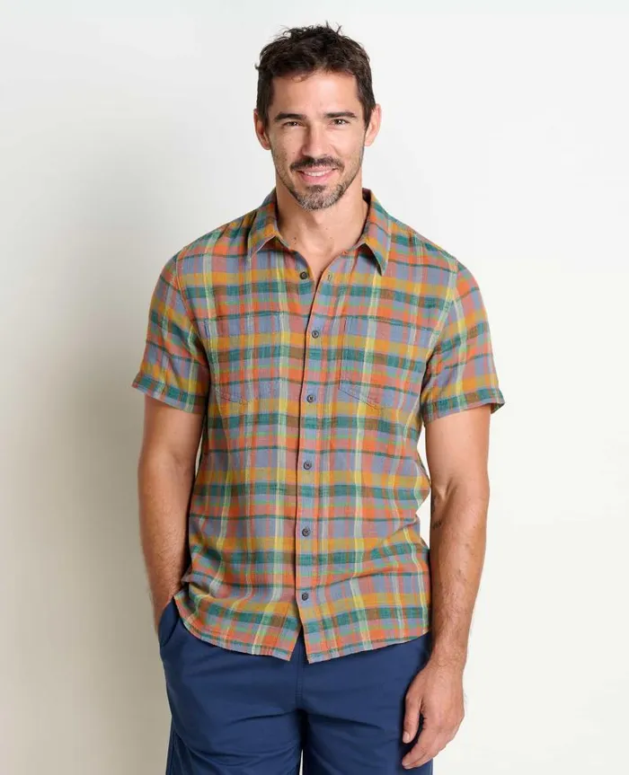 Men Shirts Toad and Co Salton Short Sleeve Shirt North Shore Ii