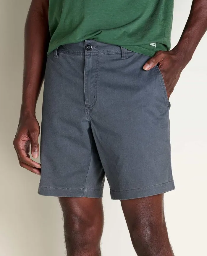 Men Shorts Toad and Co Mission Ridge Short Iron Vintage Wash
