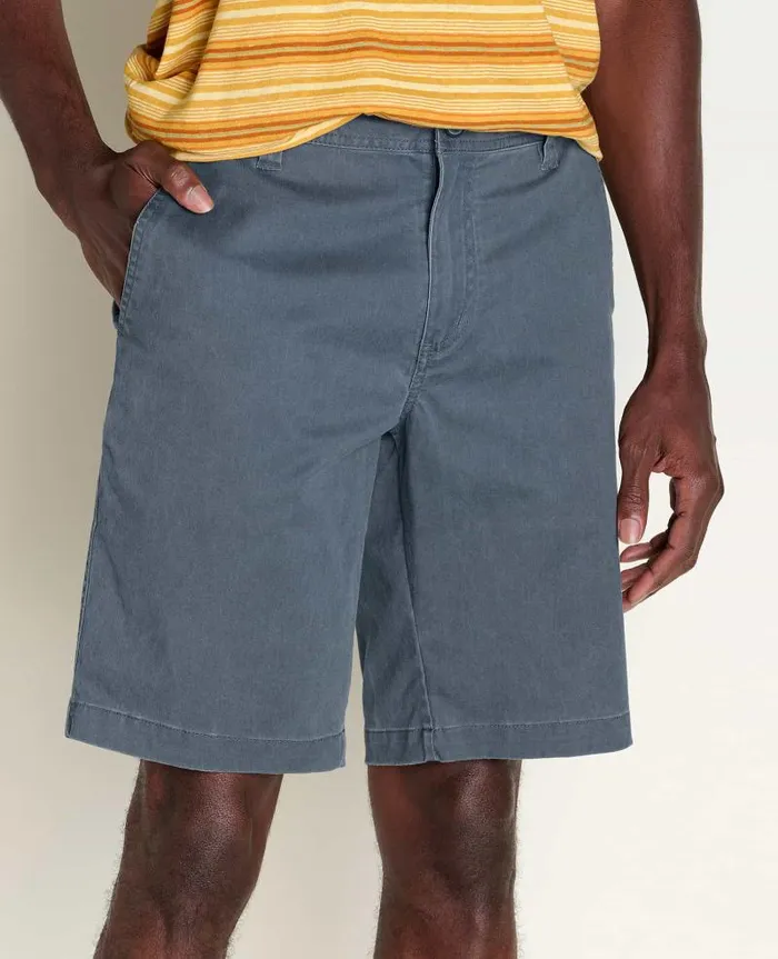 Men Shorts Toad and Co Mission Ridge Short Iron Vintage Wash