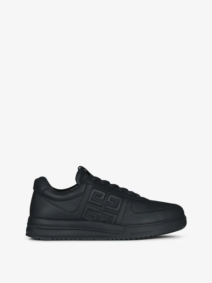 Men Sneakers Givenchy G4 Sneakers In Leather Black