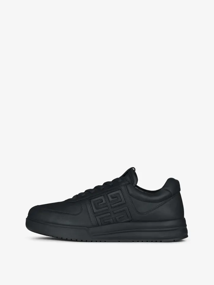Men Sneakers Givenchy G4 Sneakers In Leather Black Men Sneakers Givenchy G4 Sneakers In Leather Black