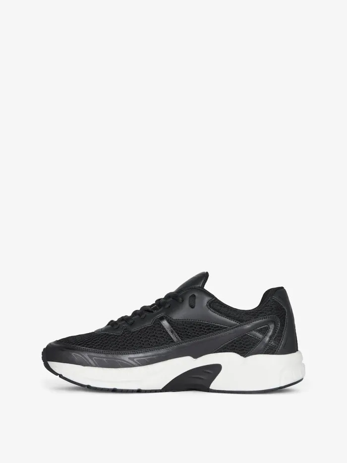 Men Sneakers Givenchy NFNTY52 Runners In Synthetic Leather And Mesh Black Men Sneakers Givenchy NFNTY52 Runners In Synthetic Leather And Mesh Black