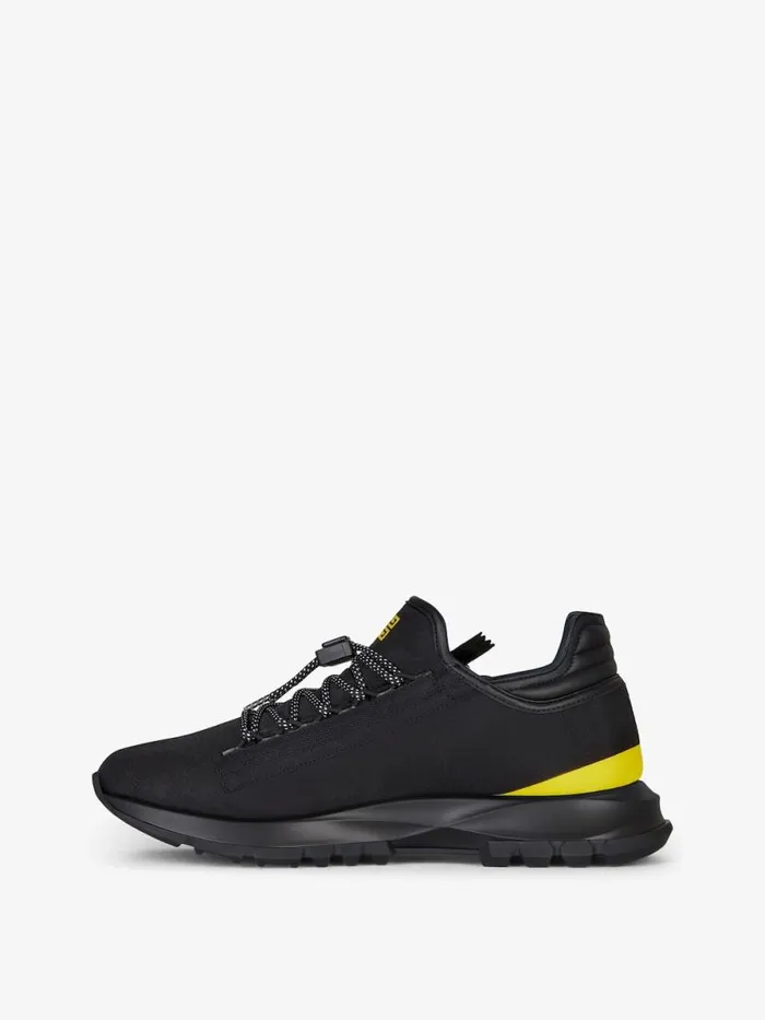 Men Sneakers Givenchy Spectre Runner Sneakers In Synthetic Fiber With Zip Blackyellow Men Sneakers Givenchy Spectre Runner Sneakers In Synthetic Fiber With Zip Blackyellow