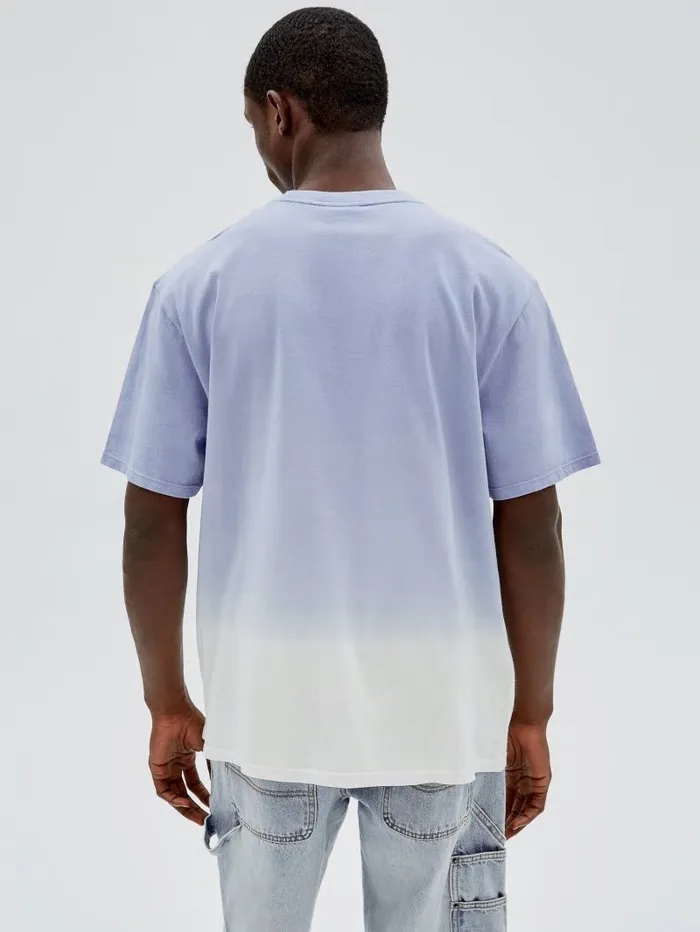 Men TShirts and Tanks GUESS GUESS Originals DipDye Logo Tee Sonic Pearl Multi Men TShirts and Tanks GUESS GUESS Originals DipDye Logo Tee Sonic Pearl Multi