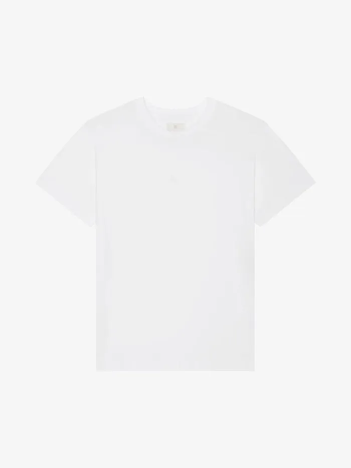 Men TShirts Givenchy Tshirt In Cotton White