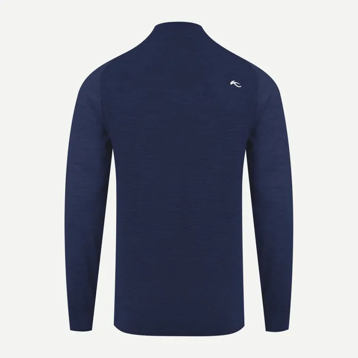 Men Therma Yarn HalfZip Atlanta Blue KJUS Midlayers and Sweaters