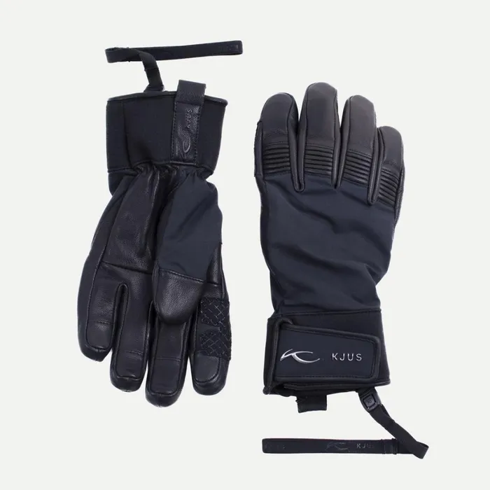 Men Transport Gloves Black KJUS Accessories