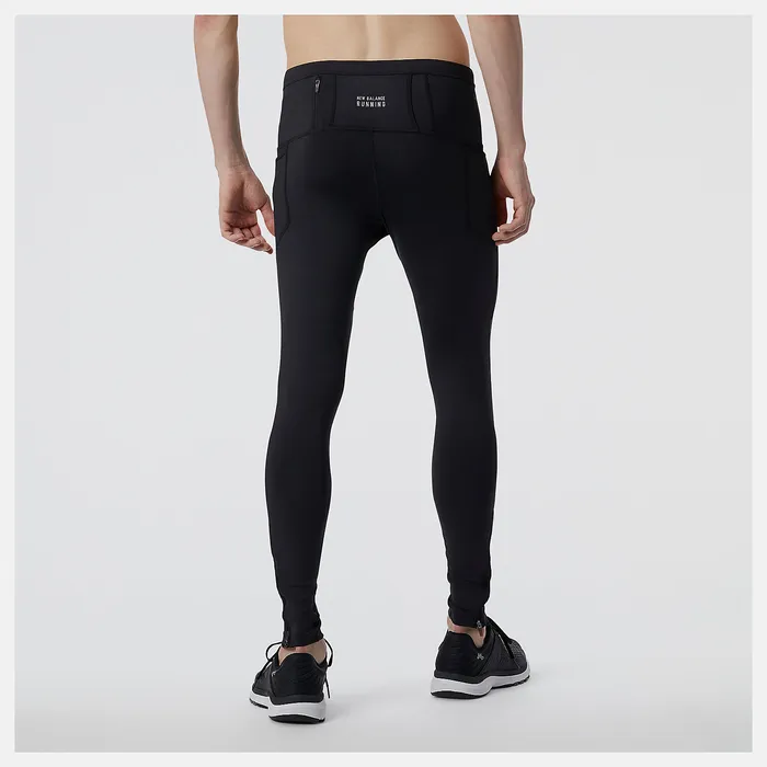 Men United Airlines NYC Half Impact Run Tight BLACK Pants New Balance Men United Airlines NYC Half Impact Run Tight BLACK Pants New Balance