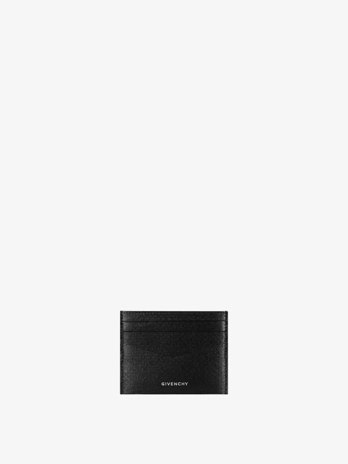 Men Wallets and Card Holders Givenchy Card Holder In Classic 4G Leather Black Men Wallets and Card Holders Givenchy Card Holder In Classic 4G Leather Black