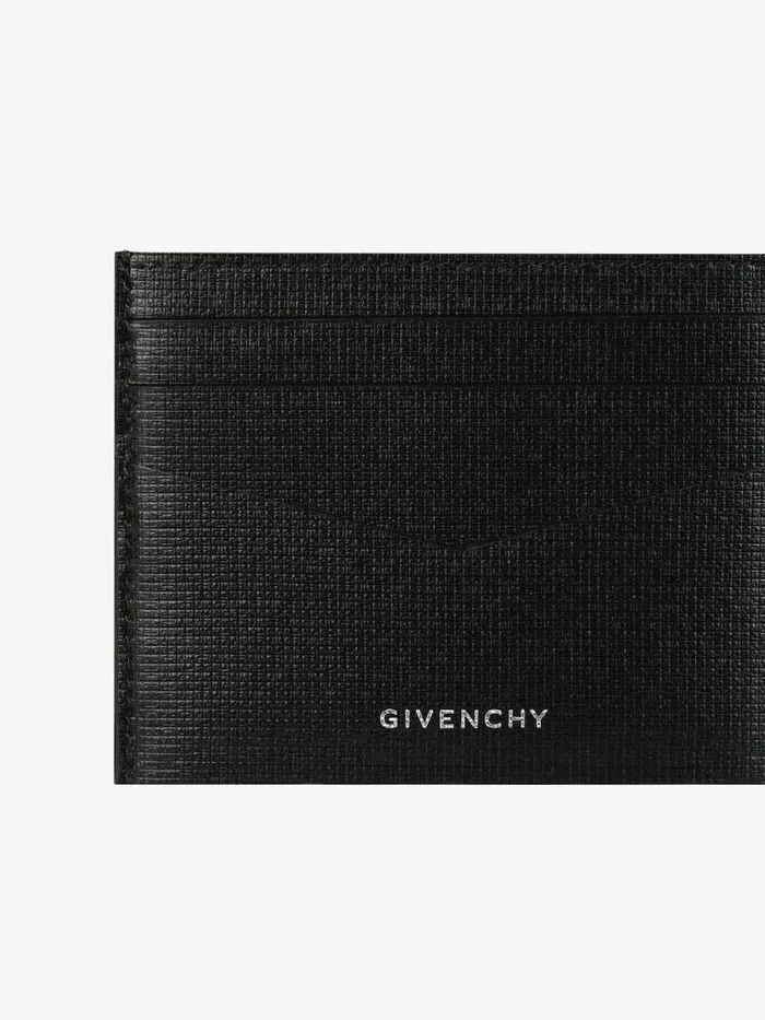 Men Wallets and Card Holders Givenchy Card Holder In Classic 4G Leather Black Men Wallets and Card Holders Givenchy Card Holder In Classic 4G Leather Black