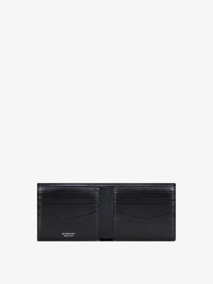 Men Wallets and Card Holders Givenchy GIVENCHY Wallet In 4G Nylon Black Men Wallets and Card Holders Givenchy GIVENCHY Wallet In 4G Nylon Black