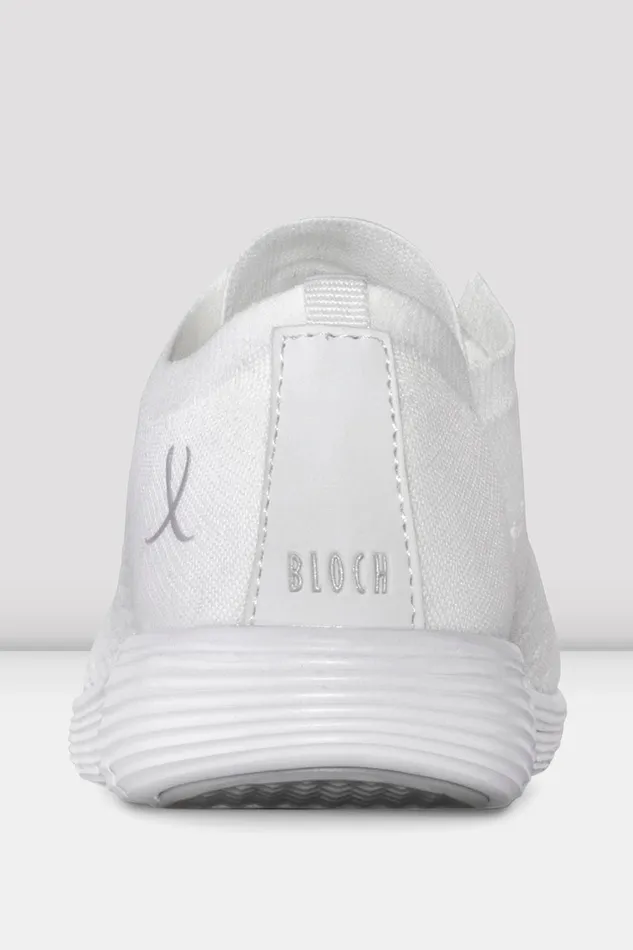 Mens Bloch Adult Adult Omnia Lightweight Knited Sneakers White Knit