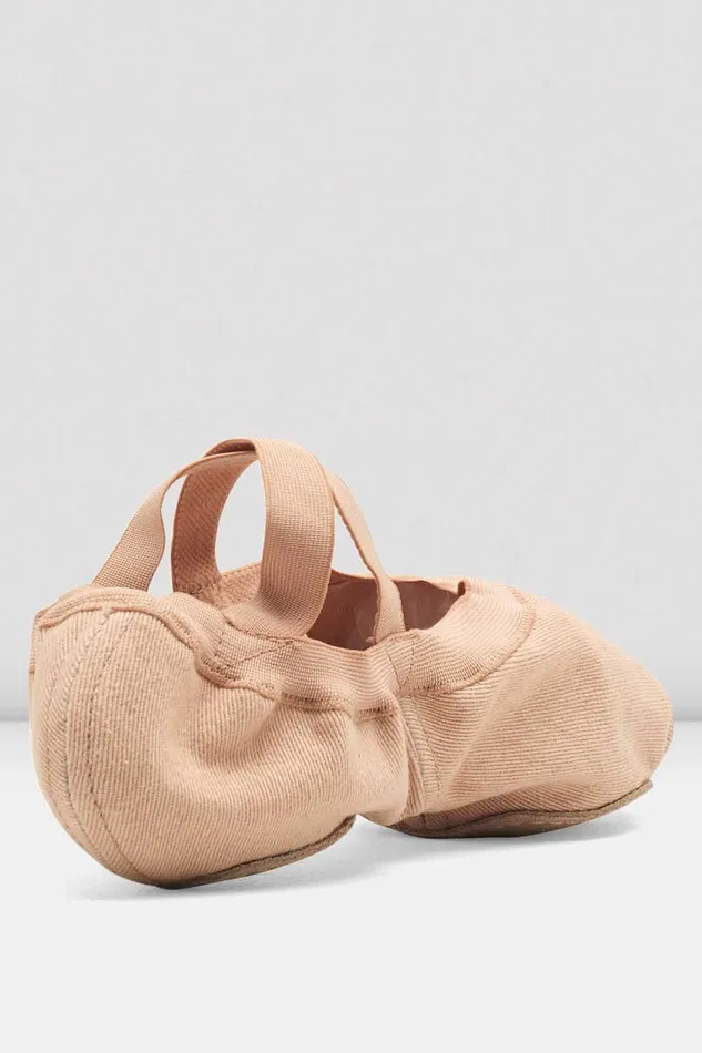 Mens Synchrony Stretch Canvas Ballet Shoes Light Sand Canvas Adult Mens Bloch