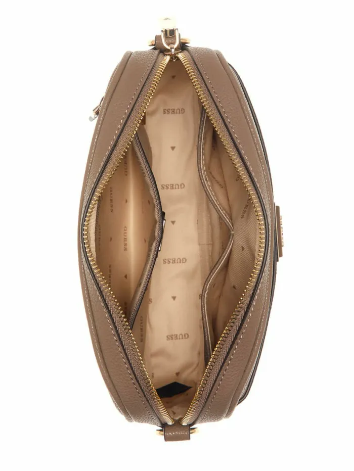 Meridian Camera Bag Taupe Handbags GUESS Women Meridian Camera Bag Taupe Handbags GUESS Women