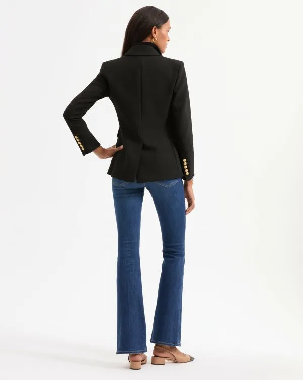Miller Dickey Jacket Blackandgold Women Veronica Beard Jackets and Outerwear