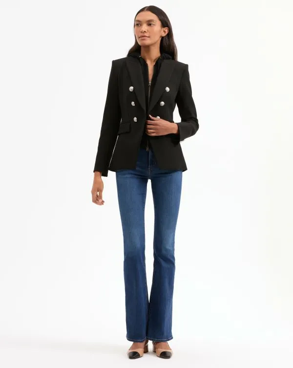 Miller Dickey Jacket Blackandsilver Women Veronica Beard Jackets and Outerwear Miller Dickey Jacket Blackandsilver Women Veronica Beard Jackets and Outerwear