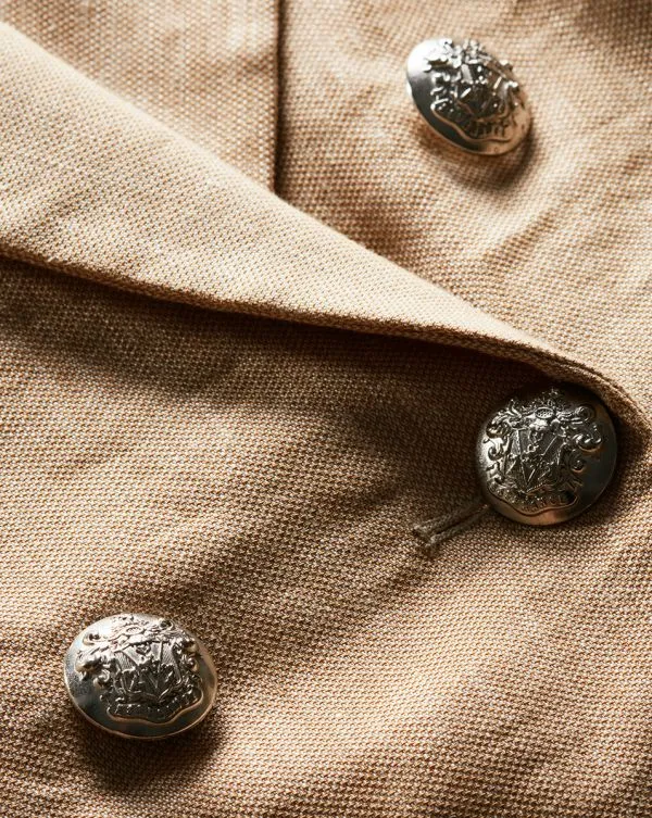 Miller Linen Dickey Jacket Khaki Melange Women Veronica Beard Jackets and Outerwear Miller Linen Dickey Jacket Khaki Melange Women Veronica Beard Jackets and Outerwear