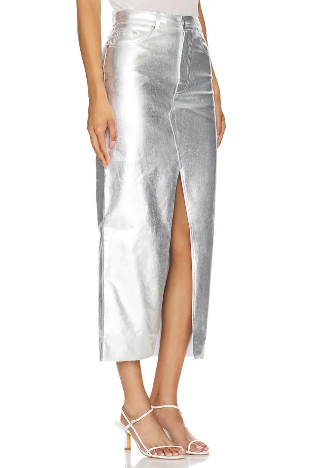 Naomi Maxi Skirt Silver Women Lovers and Friends Skirts Naomi Maxi Skirt Silver Women Lovers and Friends Skirts