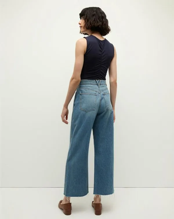 Neeta Sleeveless Top Navy Women Veronica Beard Tops Neeta Sleeveless Top Navy Women Veronica Beard Tops