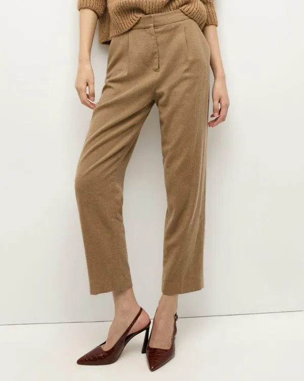 Netta Pant Heather Russet Women Veronica Beard Pants Netta Pant Heather Russet Women Veronica Beard Pants
